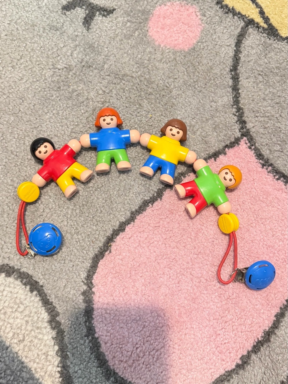 PLAYMOBIL 6406 FIRST SMILE 123 Baby Activity Rattle Toy Hanging String